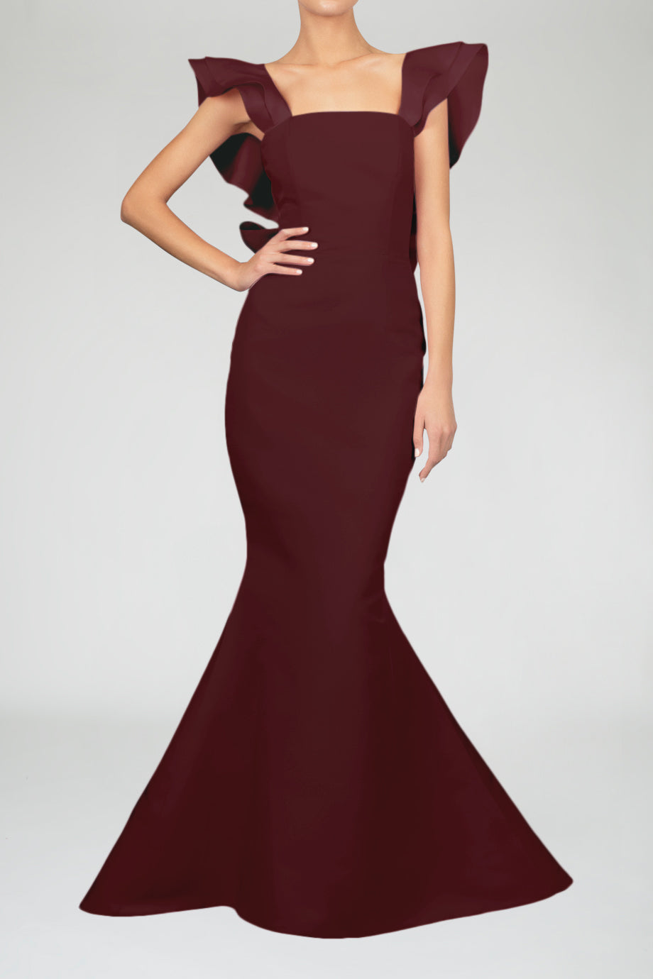 Amélie Silk Faille Mermaid Gown