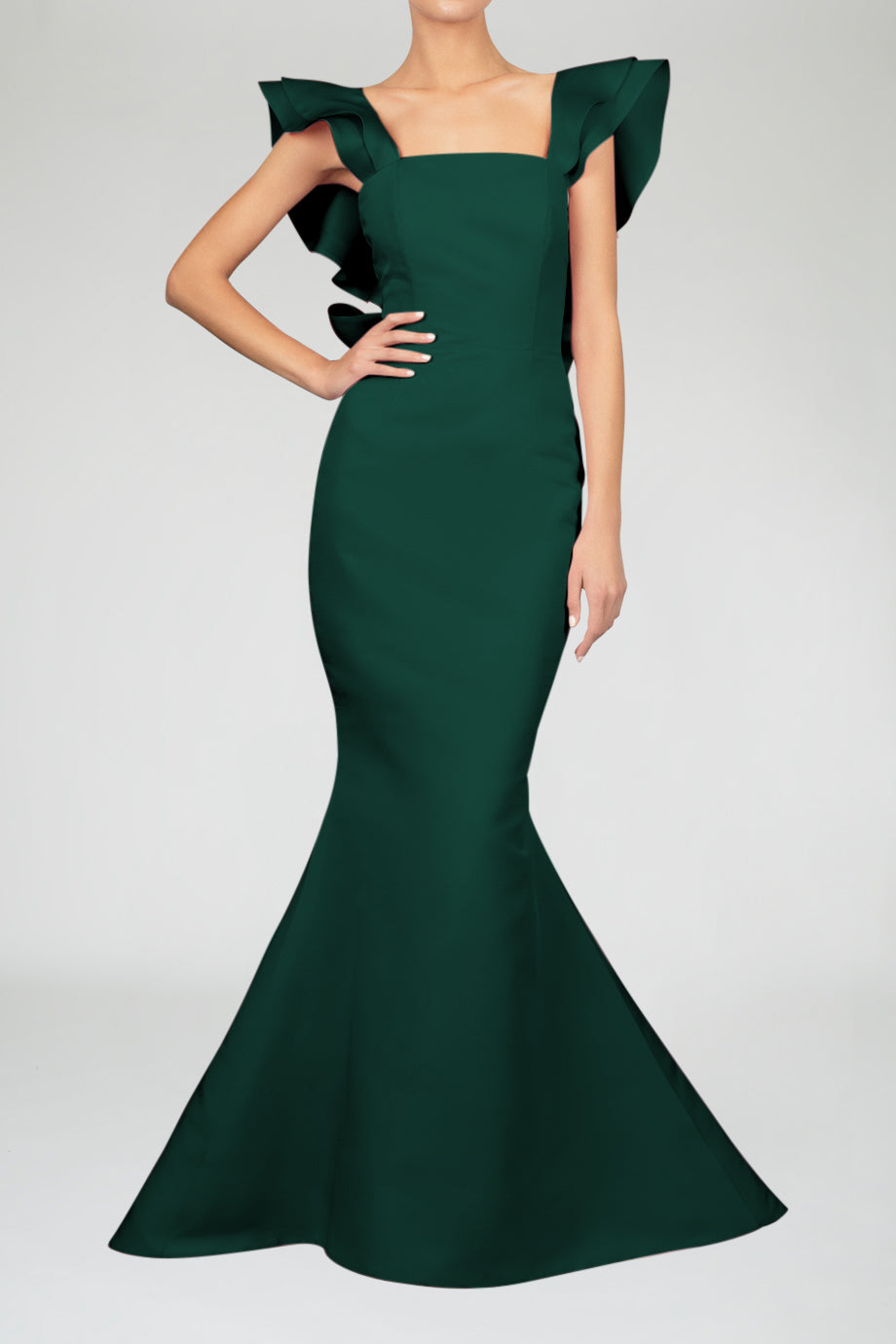 Amélie Silk Faille Mermaid Gown