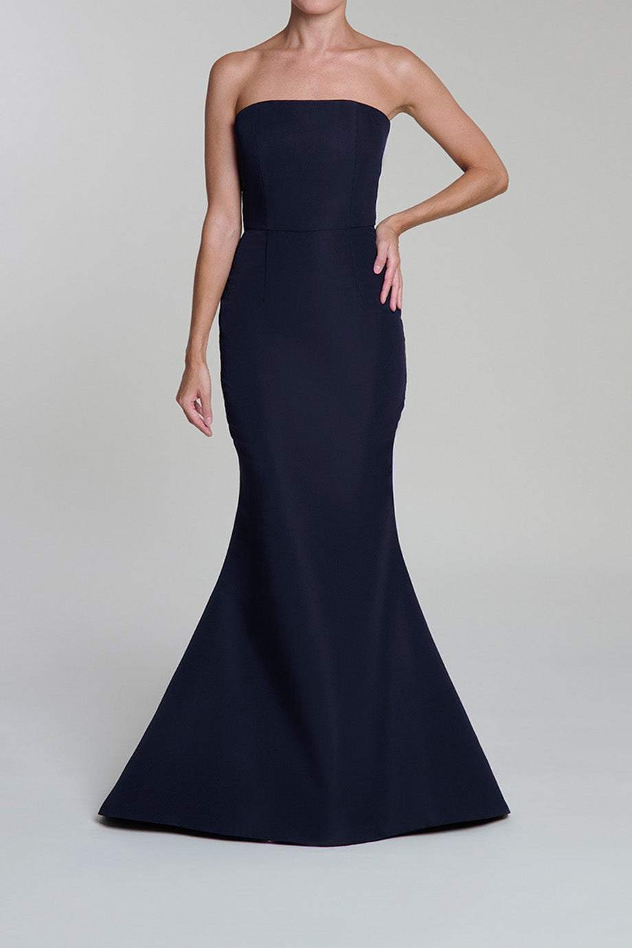 Anniversary Silk Faille Mermaid Gown