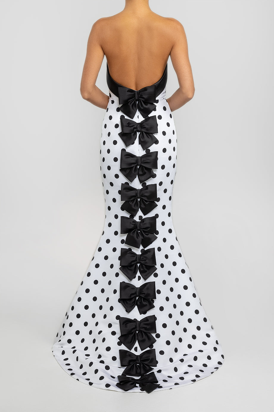 Polka dot 2024 mermaid dress