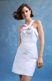 Colette Silk Faille Mini Dress