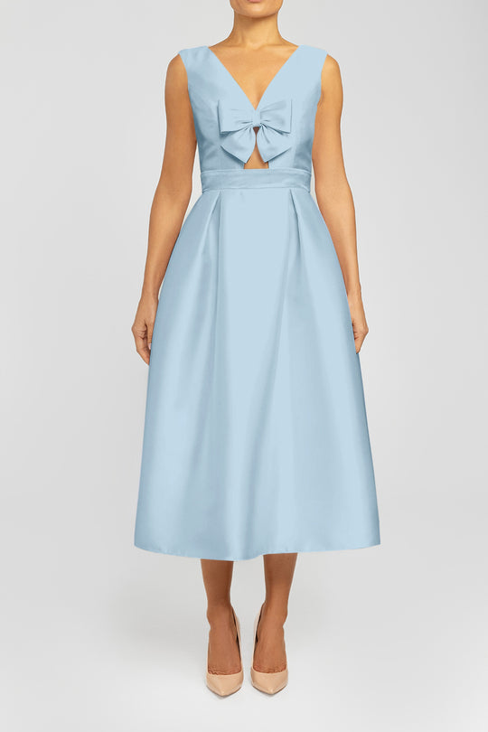 Gracie Silk and Wool Full Midi Dress – ALEXIA MARÍA