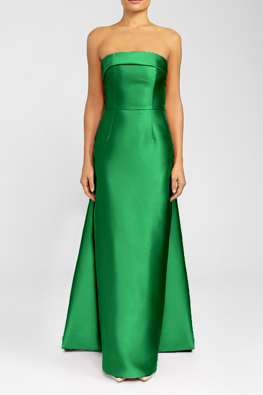 Kelly Silk and Wool Column Gown main image 1