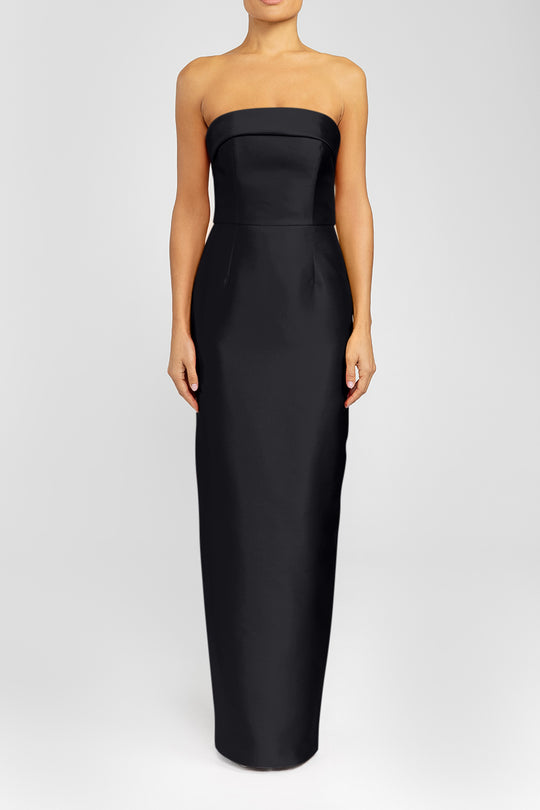 Alexia Draped Column Gown - All Colors main image 0