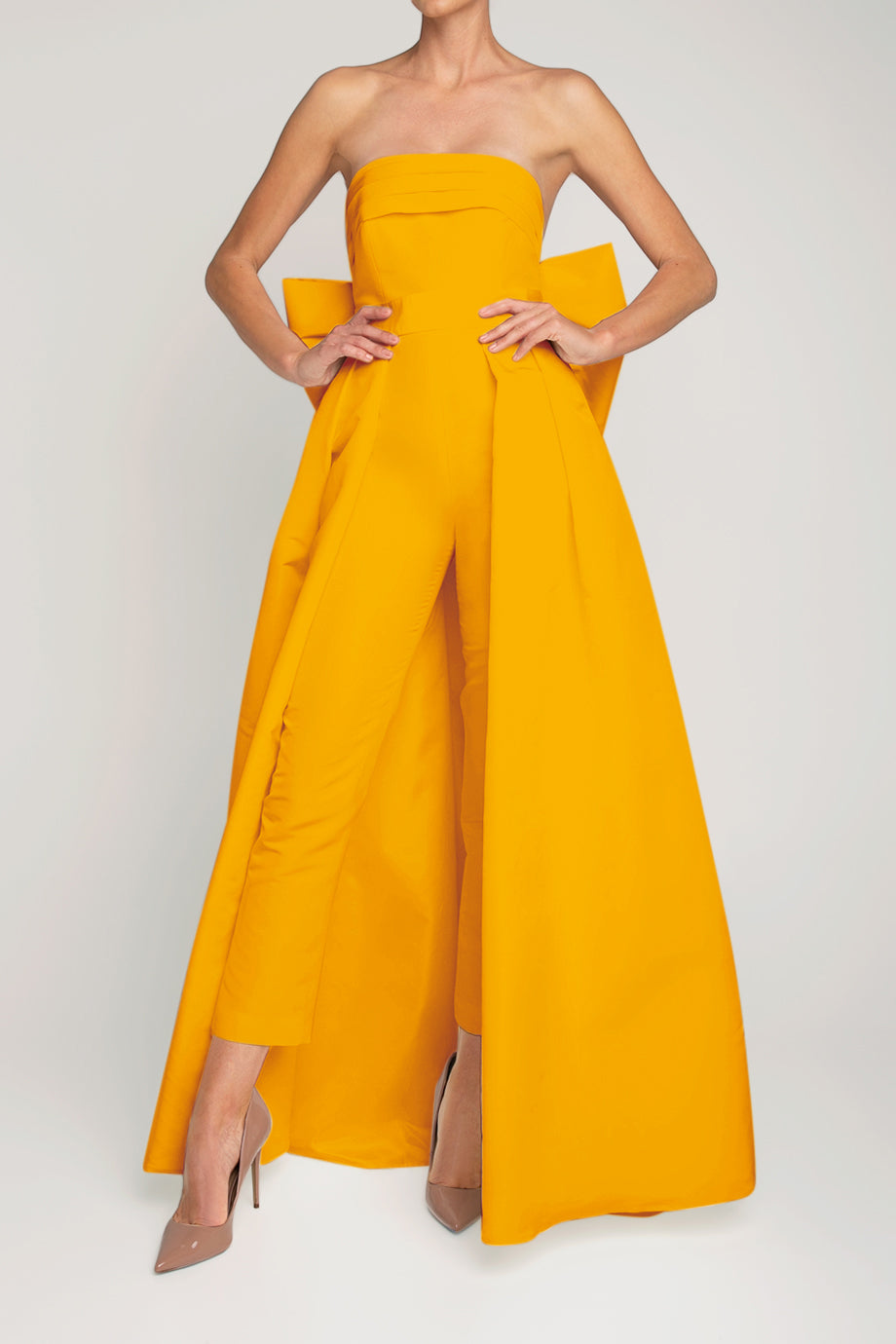 Silk Faille Convertible Skirt