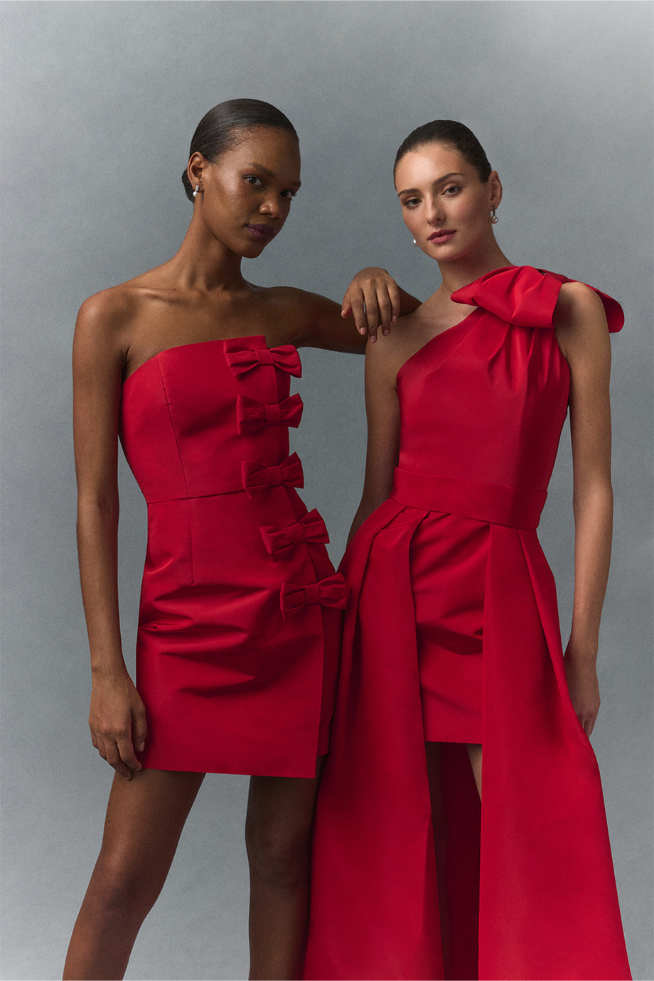 Daniela Silk Faille Mini Dress