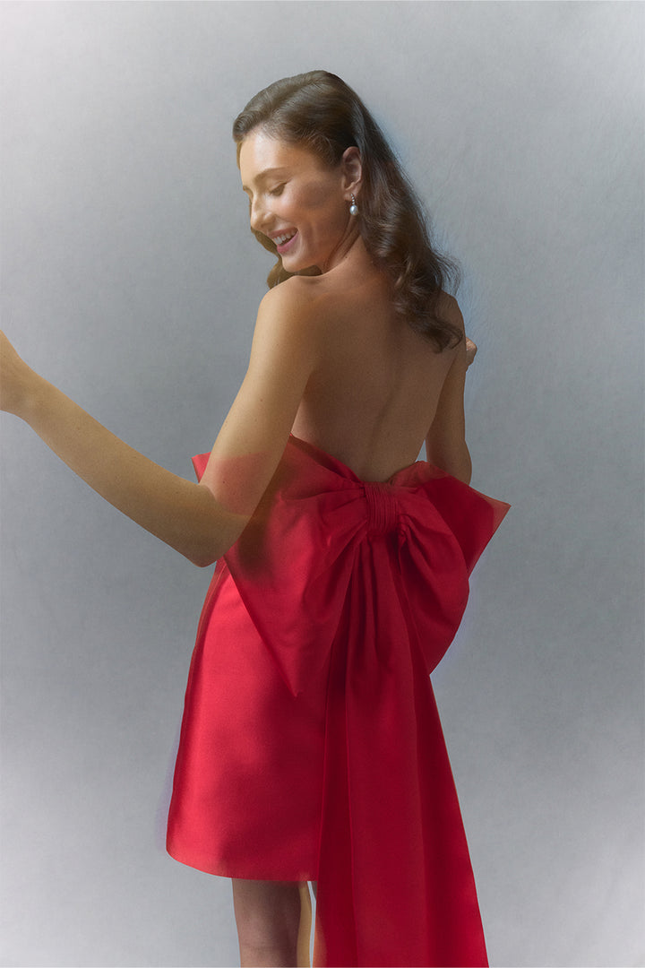 Sophie Silk and Wool Mini Dress