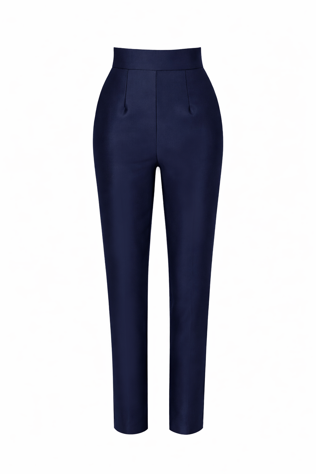 Silk and Wool Cigarette Pants