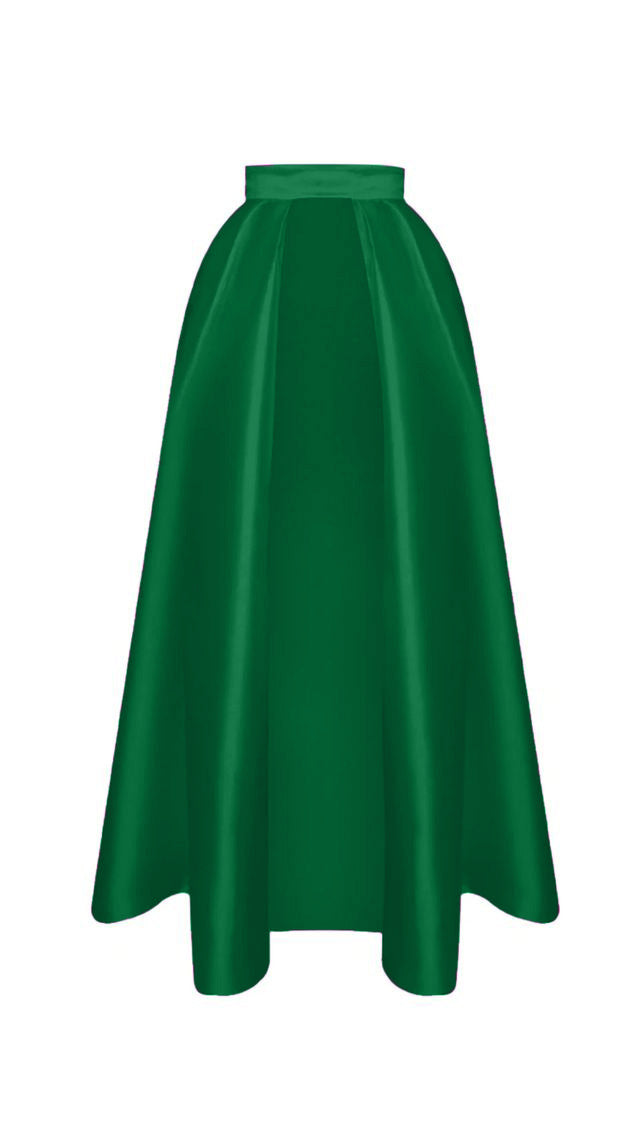 Silk and Wool Convertible Skirt