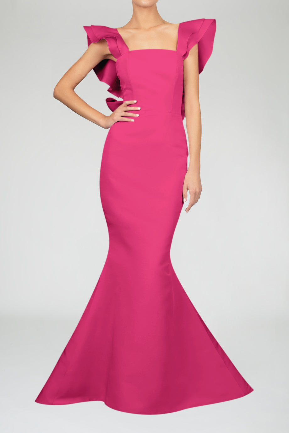 Amélie Silk Faille Mermaid Gown