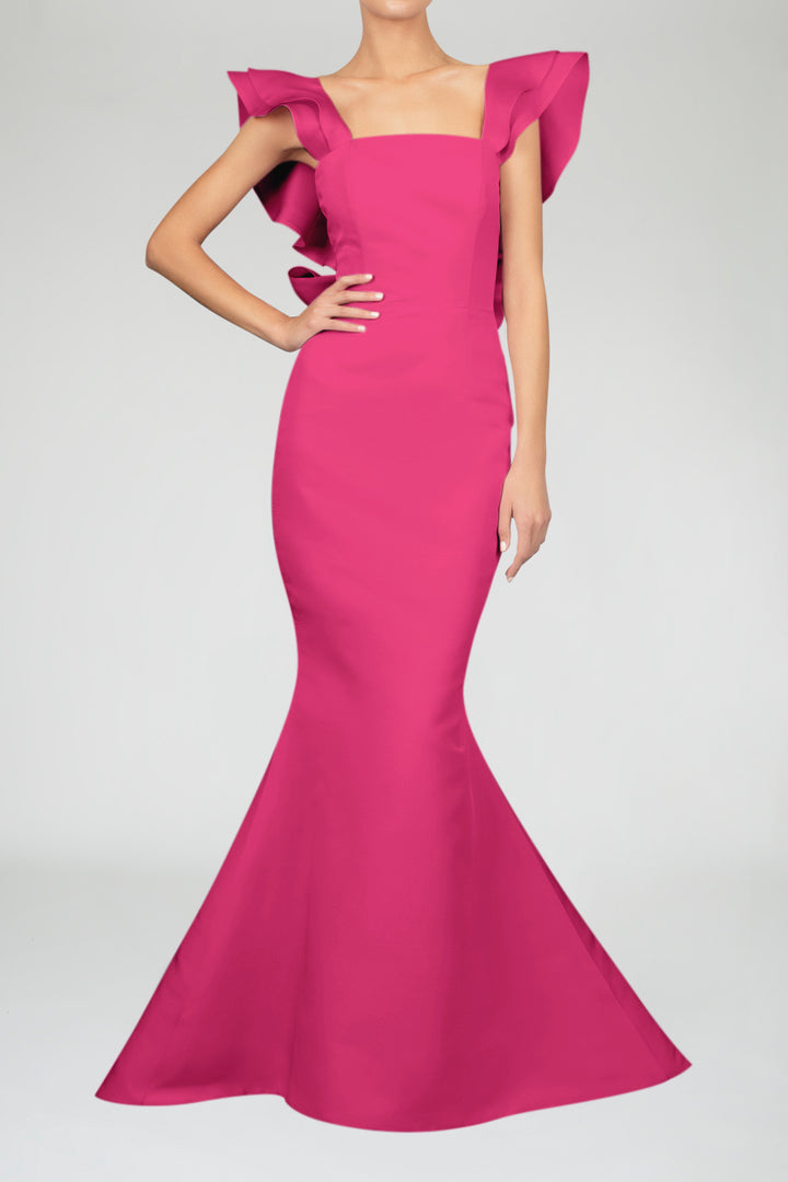 Amélie Silk Faille Mermaid Gown