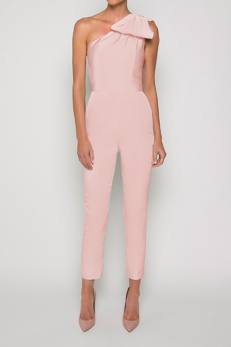 Blair Silk Faille Jumpsuit