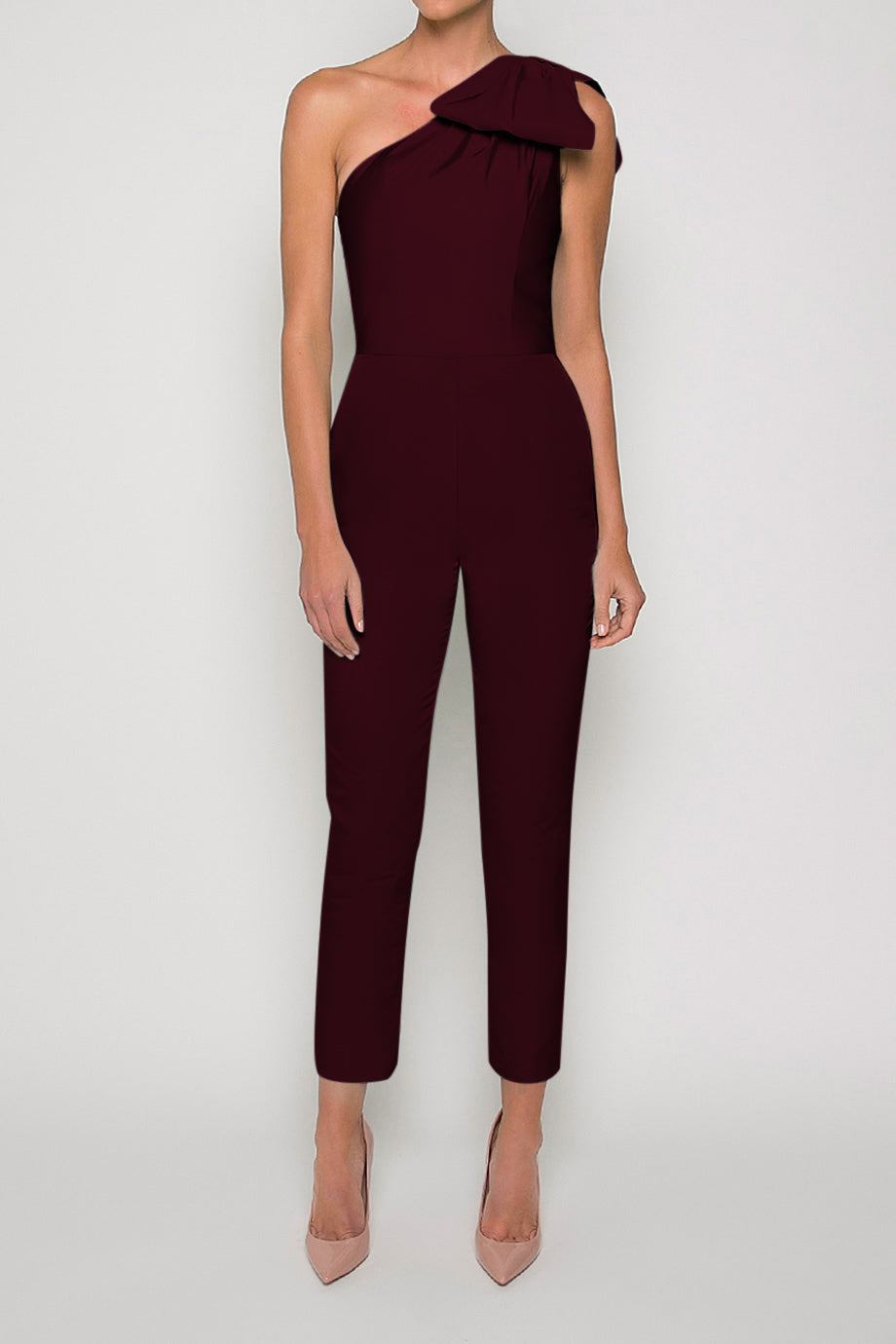 Blair Silk Faille Jumpsuit