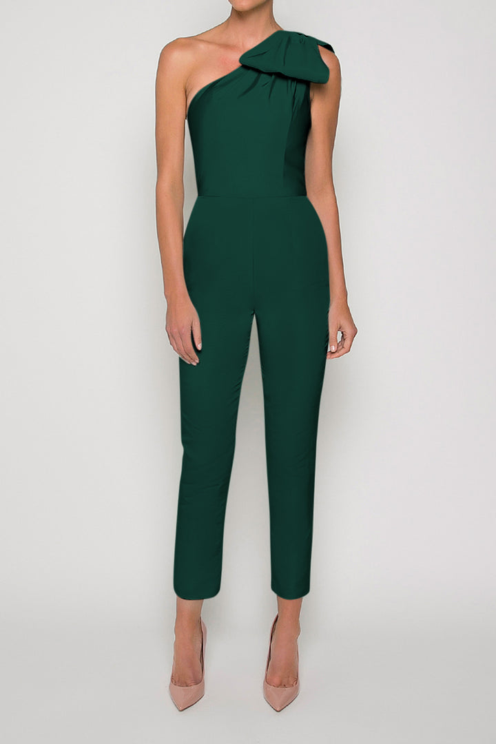 Blair Silk Faille Jumpsuit