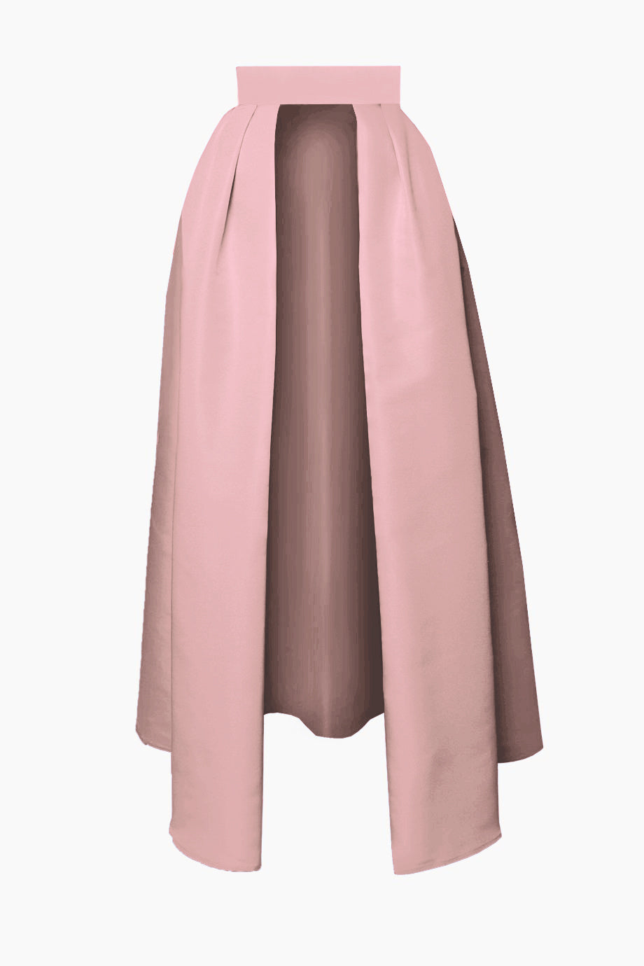 Silk Faille Convertible Skirt