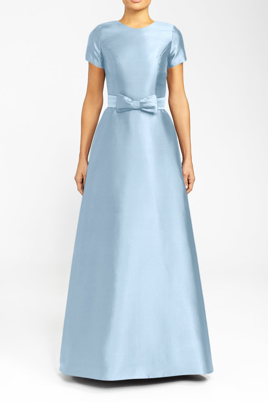 Caroline Silk and Wool A-Line Gown
