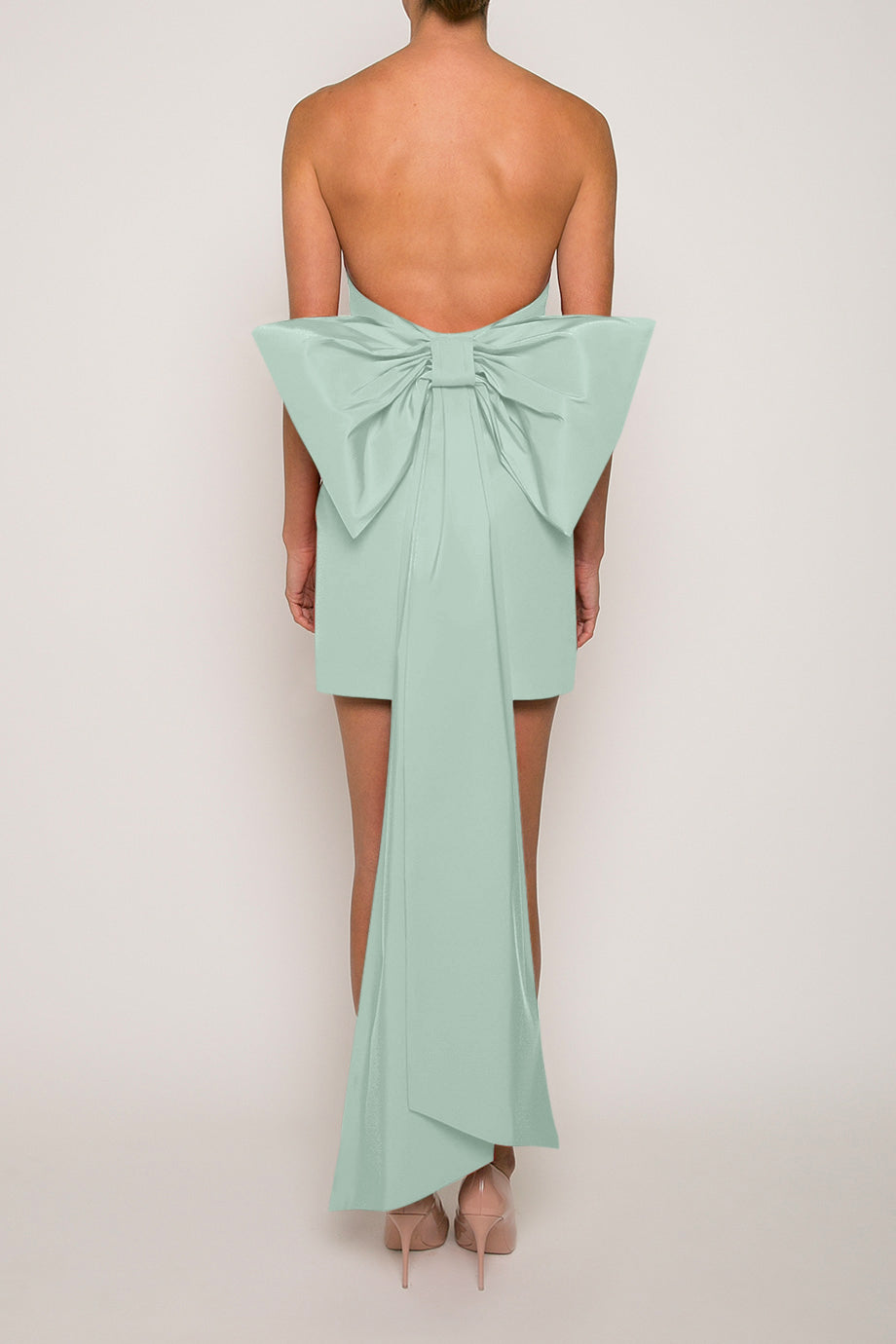 Lauren Silk Faille Mini Dress