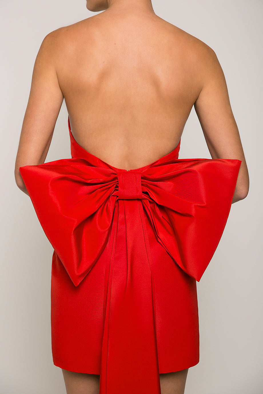 Lauren Silk Faille Mini Dress