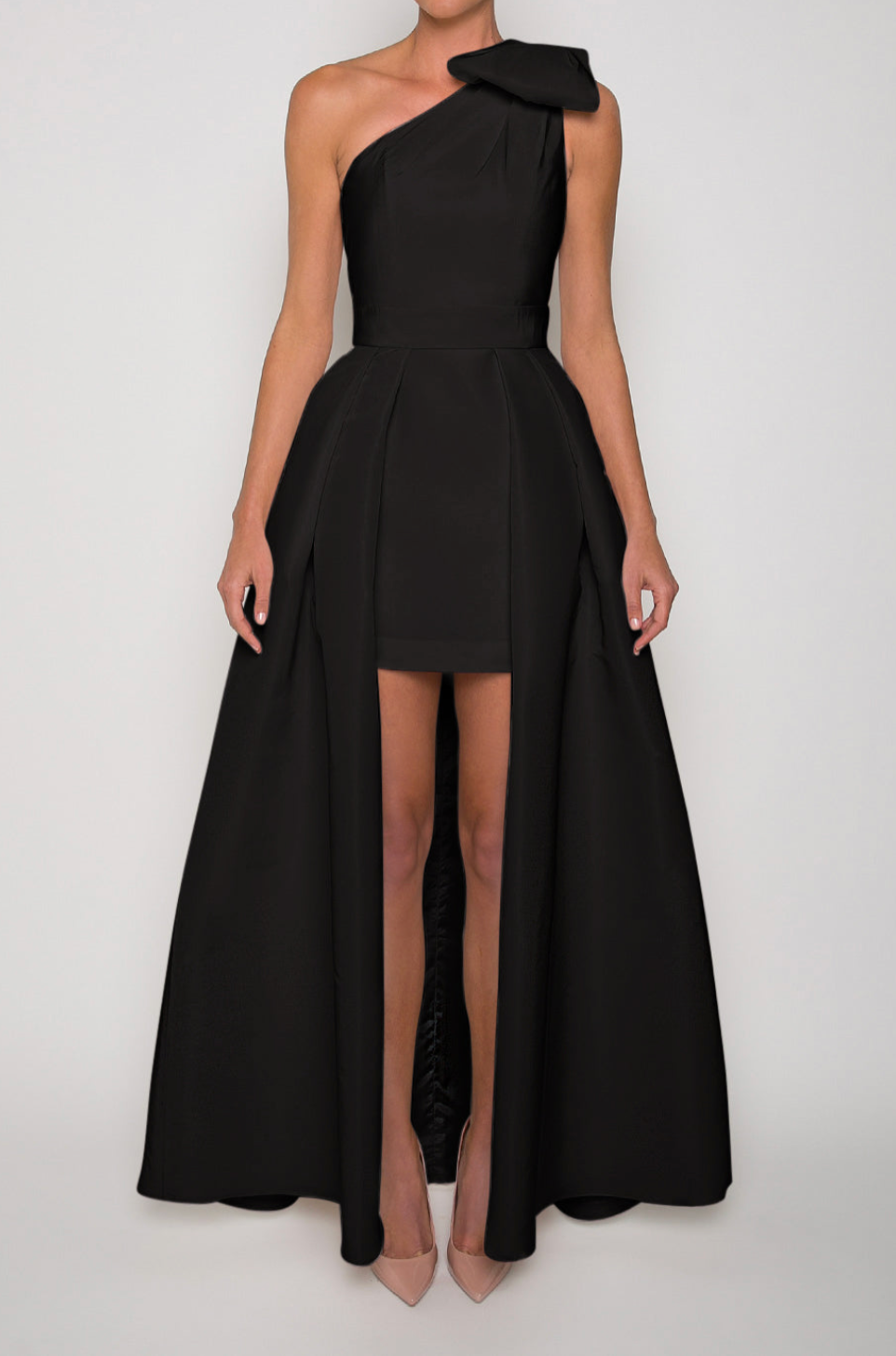 Blair Dress with Convertible Skirt 14 / White Blair Dress with Convertible Skirt 14 / White