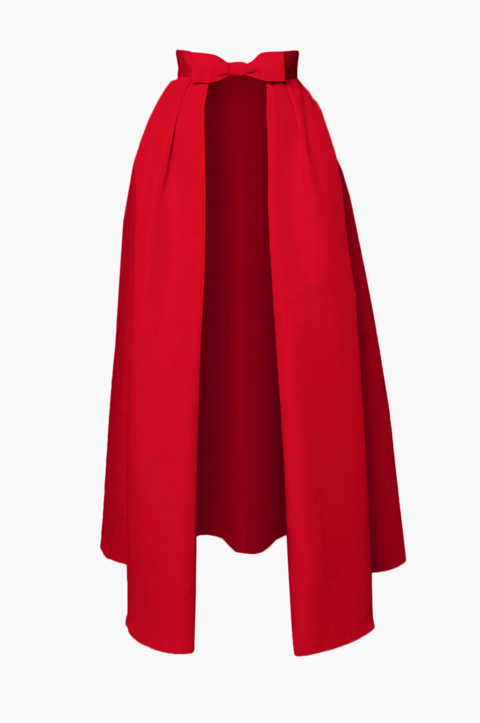 Silk Faille Bow Convertible Skirt