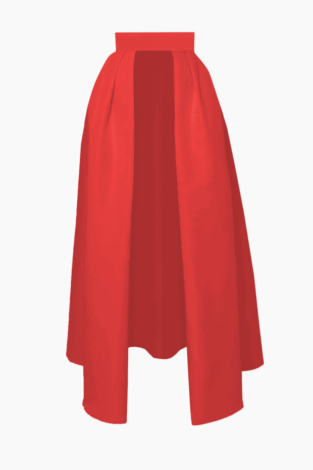 Silk Faille Convertible Skirt
