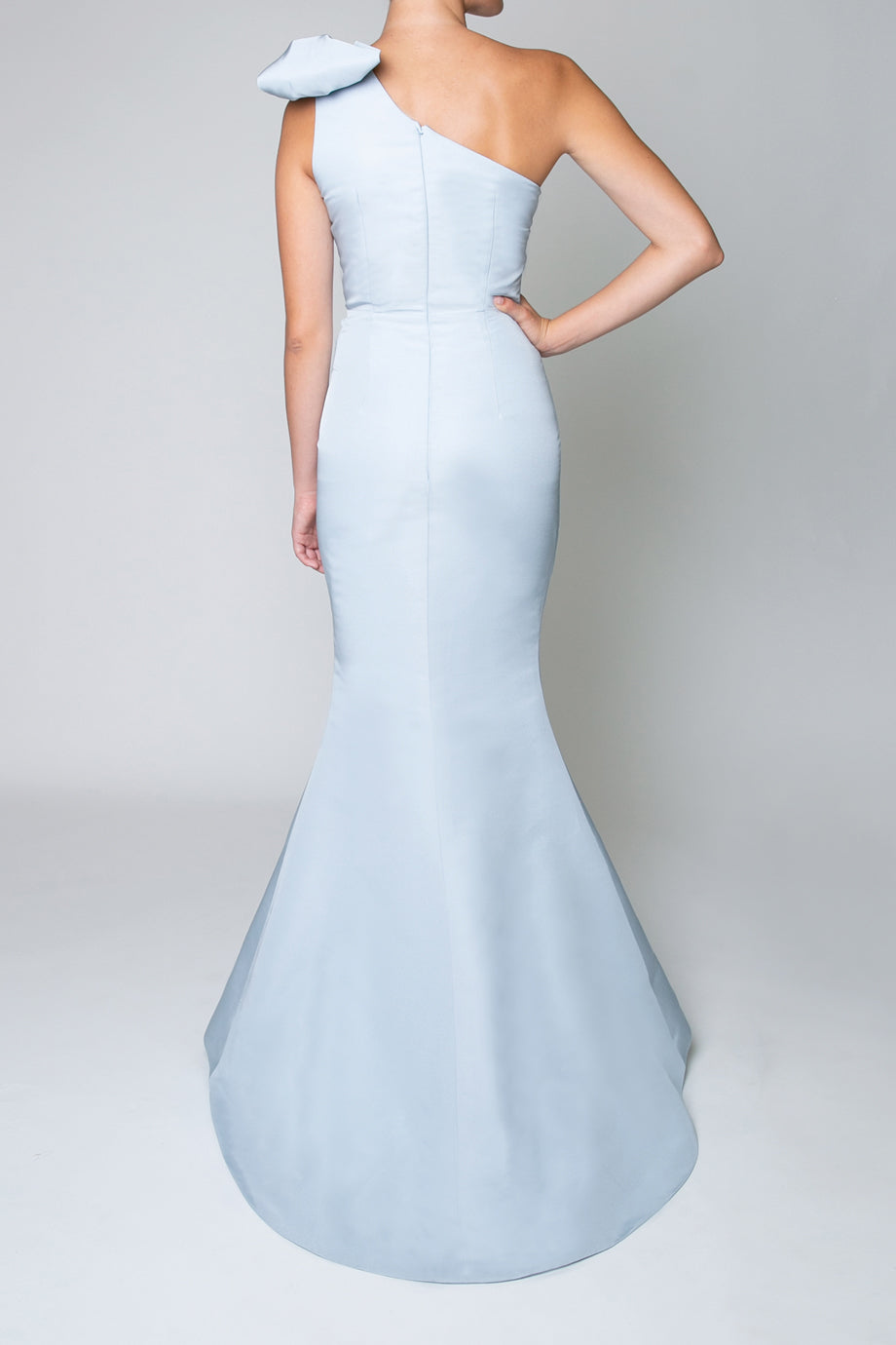 One Shoulder Silk Faille Mermaid Gown One Shoulder Silk Faille Mermaid Gown