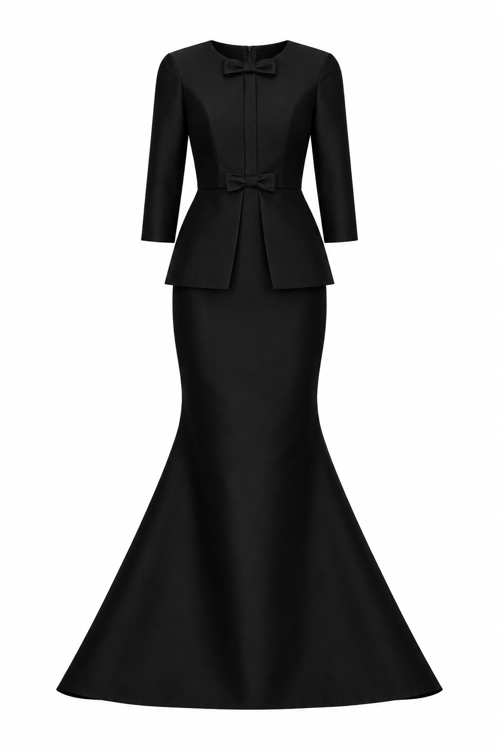 Marion Silk and Wool Mermaid Gown