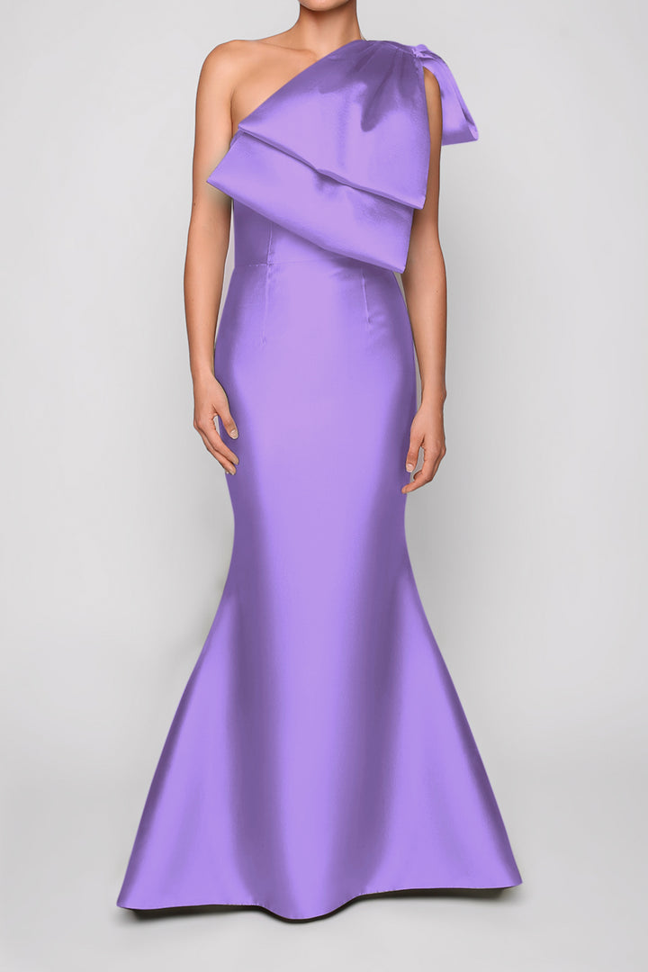 Cecile Silk and Wool Mermaid Gown