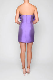 Colette Silk and Wool Mini Dress with Convertible Skirt
