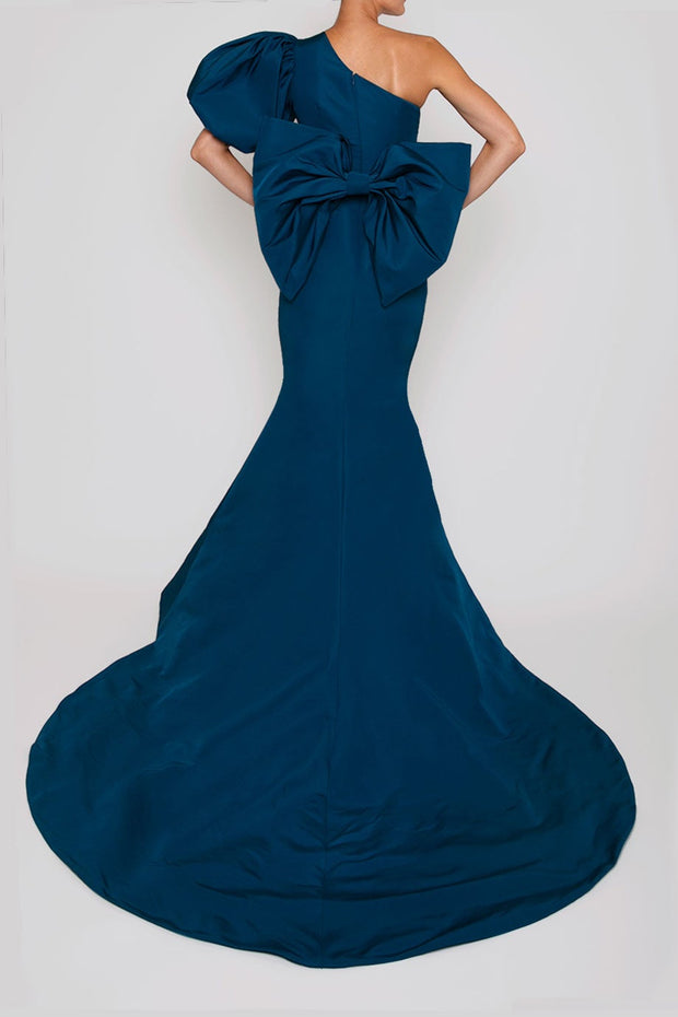 Genevieve Silk Faille Mermaid Gown