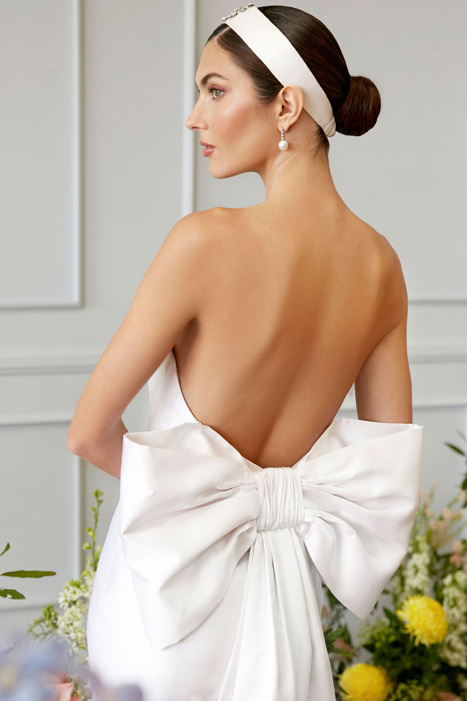 silk wool wedding dress Miles Wool Viscose Danielle Frankel