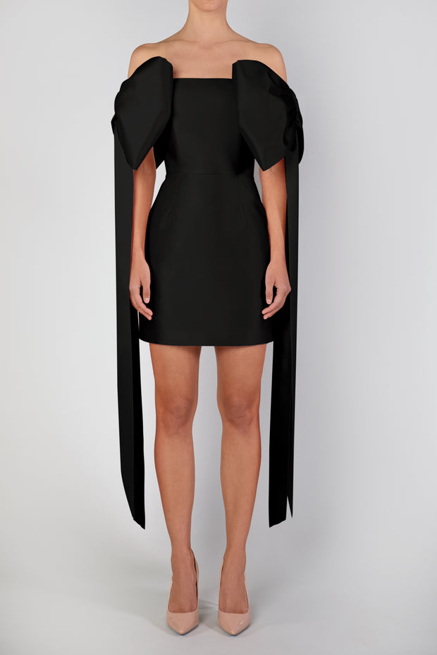 Catalina Silk and Wool Mini Dress