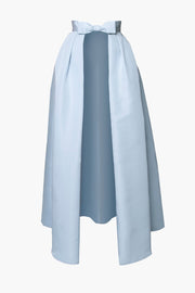 Silk Faille Bow Convertible Skirt