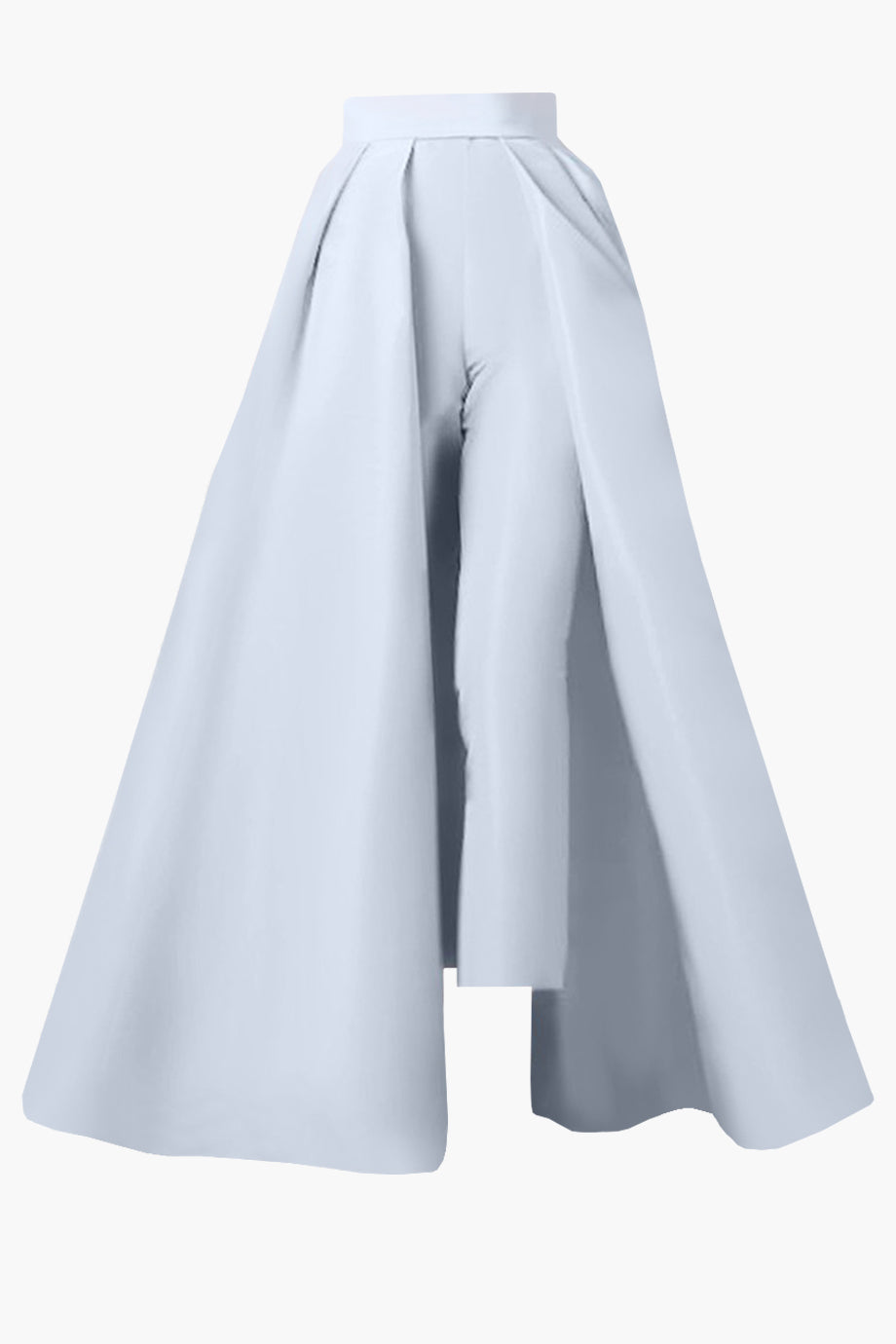 Silk Faille Cigarette Pants with Convertible Skirt – ALEXIA MARÍA